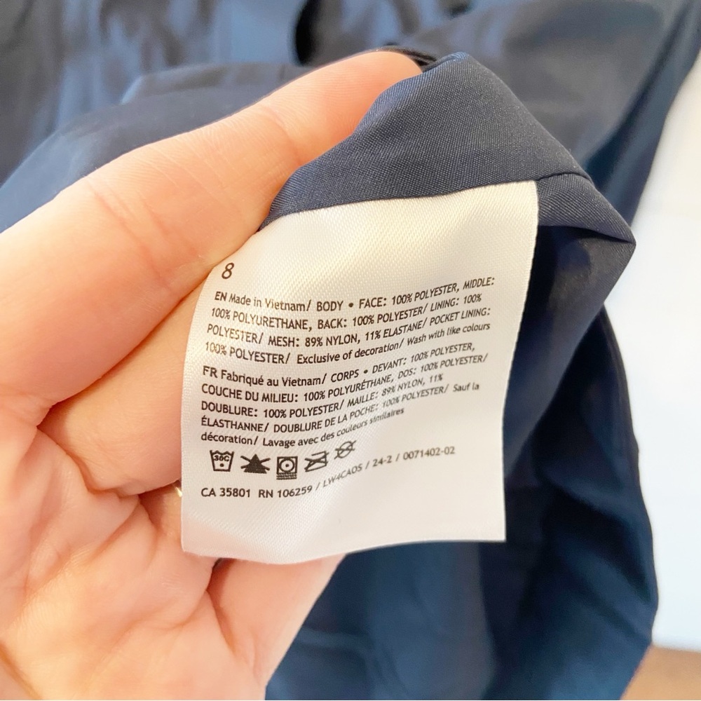lululemon athletica Dark Blue Trench Coat - Picture 12 of 16